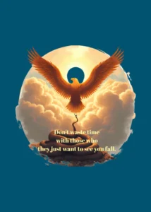 vultur simbol al puterii interioare și al determinării