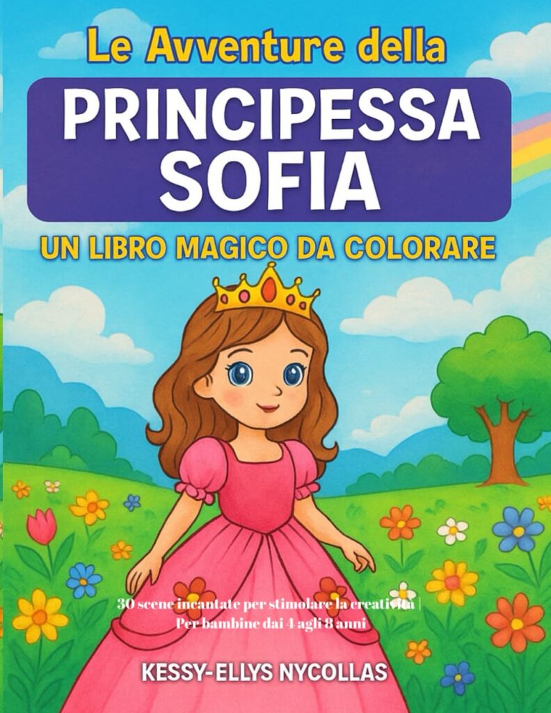 Coperta cărții Avventure della Principessa Sofia – aventuri și creativitate pentru copii