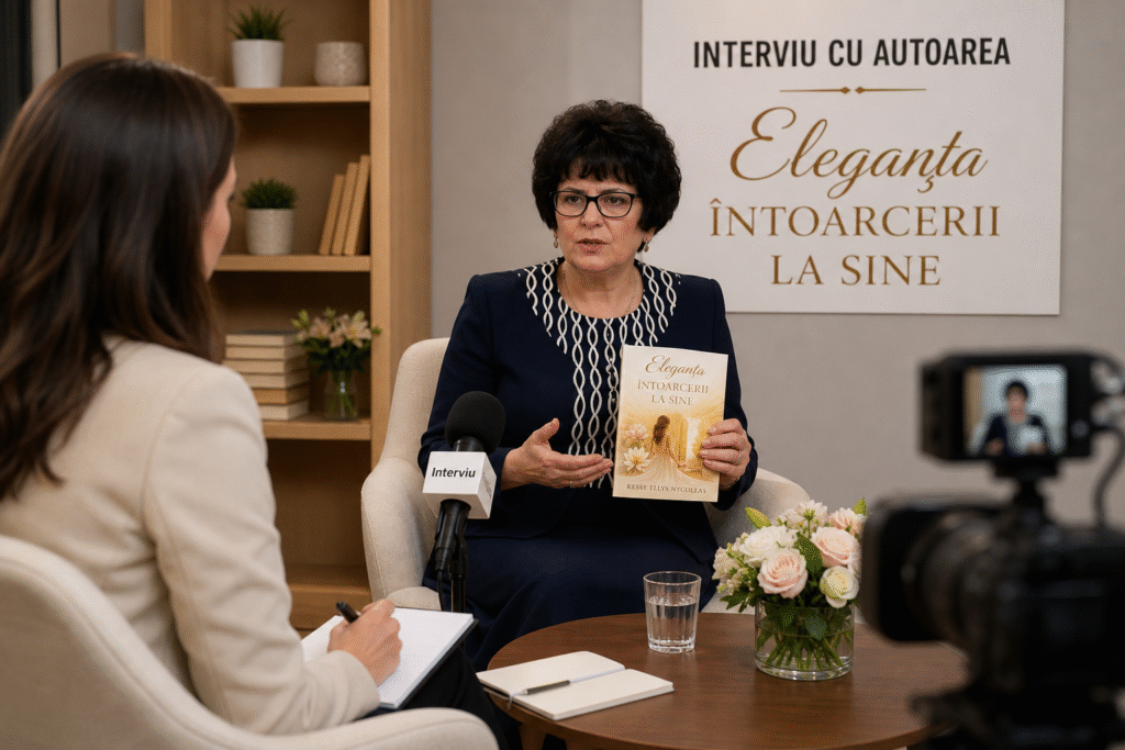 poza interviu ptr eleganta revenirii la sine.