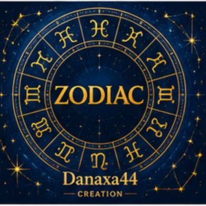 Colecția Zodiac Danaxa44Creation – designuri originale inspirate de cele 12 semne zodiacale, astrologie, constelații și simboluri astrale.