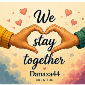 Colecția We Stay Together Danaxa44Creation – designuri originale inspirate de familie, prietenie, iubire, unitate și legăturile care ne apropie.