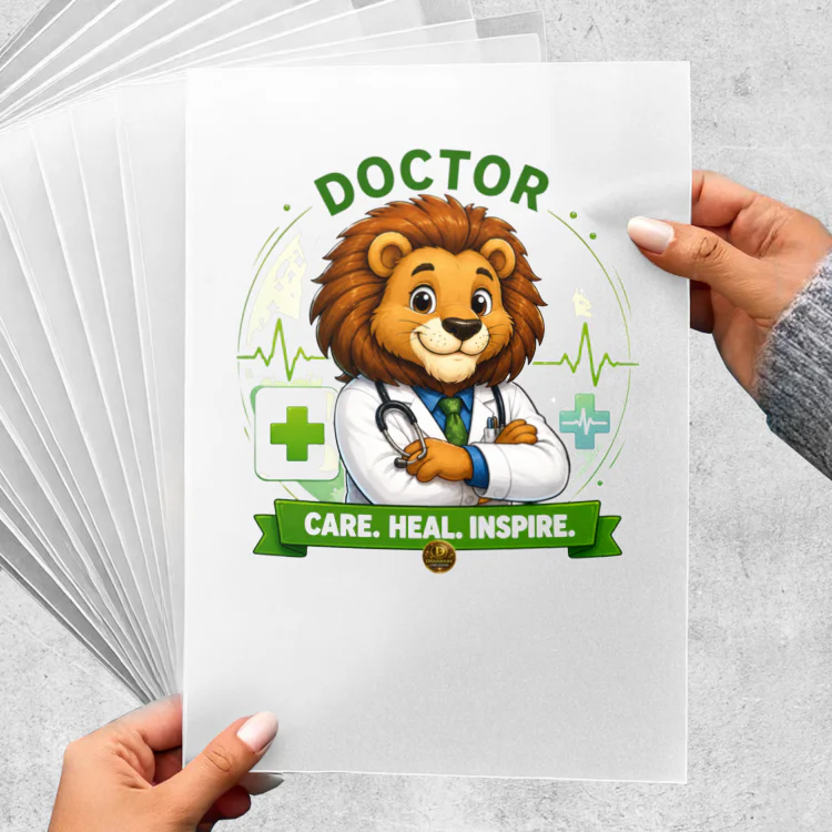 Tricou Doctor cu leu medic – Care Heal Inspire, colecția VALORIS